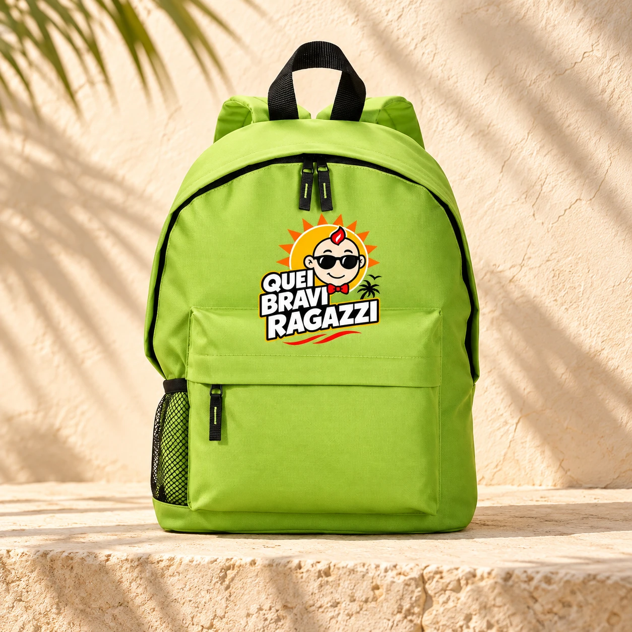 Lo zaino QBR · Verde lime
