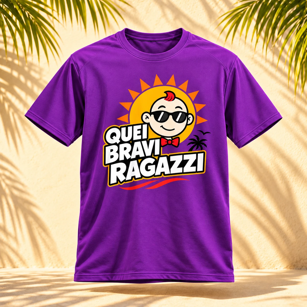 La maglia QBR · Viola
